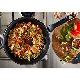 Tefal C3841953 Wok 28 Opium PE XL Intense Black (тиган)
