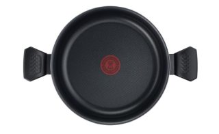 Tefal B5677253 Simply Clean плитка тенджера 28 см с капак