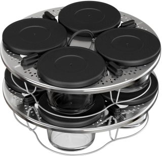 Tefal XA6140E0 8 стъклени бурканчета с капаци за Cook4me
