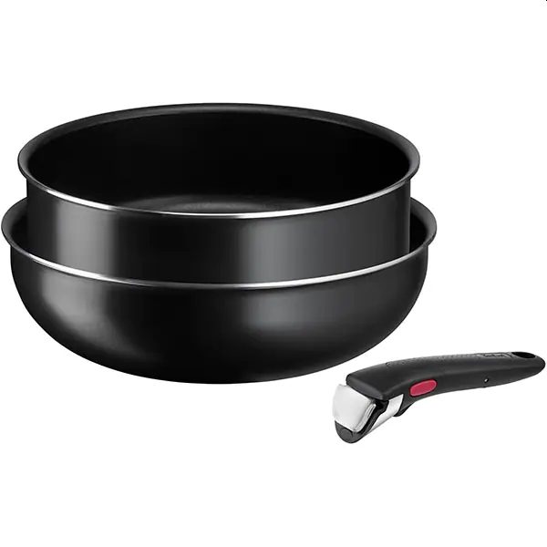 Tefal L1539153 Easy Cook & Clean тиган уок 26 + тиган 24 + дръжка
