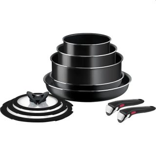 Комплект съдове за готвене Tefal Easy Cook & Clean 10 части – L1539053