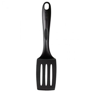 Tefal 2745112, Bienvenue, Малка шпатула, Кухненски прибор, С отвори, До 220°C, Може да се мие в съдомиялна, черна