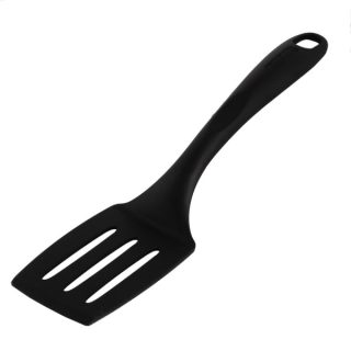 Tefal 2745112, Bienvenue, Малка шпатула, Кухненски прибор, С отвори, До 220°C, Може да се мие в съдомиялна, черна