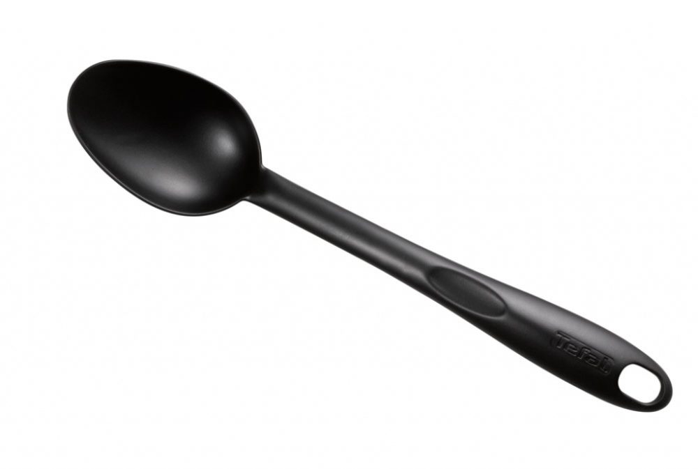 Tefal 2743912, Bienvenue, лъжица, кухненски инструмент, до 220°C, подходяща за съдомиялна, черна