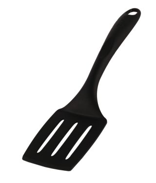 Tefal 2743712, Bienvenue, Шпатула с прорези, Кухненски прибор, С дупки, До 220°C, Може да се мие в съдомиялна, черна