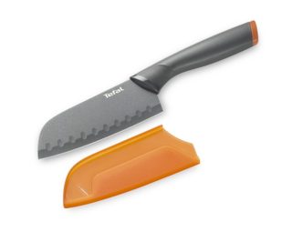 Нож Tefal K1220104, Fresh Kitchen Santoku нож с капак 12 см