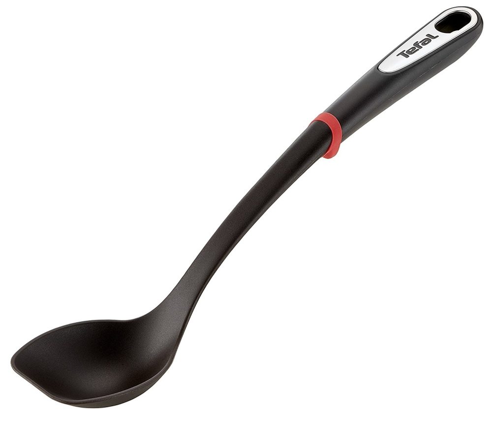 Tefal K2060514, Ingenio, Лъжица, Кухнenski tool, Термопласт, 39.8x9x4.6cm, До 230°C, съдомиялна машина, черен