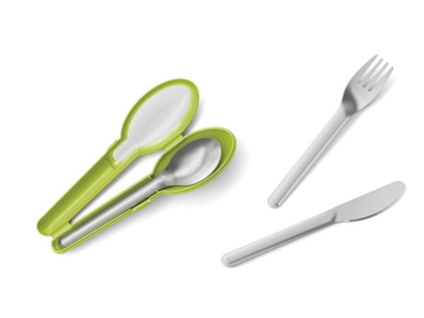 Tefal N1071810, MSEAL&GO CUTLERY SET GREEN TEF