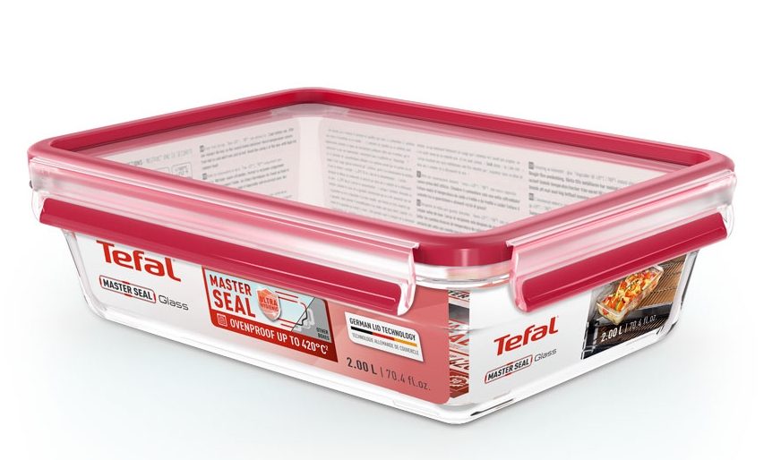 Tefal N1041110, MSEAL GLASS NEW RE 2.0 L TEF1