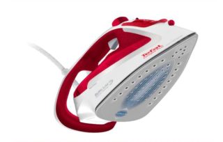 Ютия Tefal FV5717E0, Easygliss Plus, червена, 2500 W
