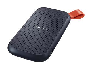 Външен диск SanDisk 1TB Portable SSD - Up to 520MB/s, USB-C, USB 3.2 Gen 2