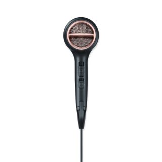 Сешоар Beurer HC 80, 2200 W, тройна йонна функция, професионален AC мотор, 2 приставки, 3 степени на температура, 2 скорости на въздуха, студен въздух, защита от прегряване