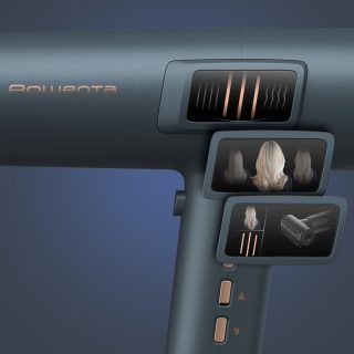 Сешоар Rowenta HY9430E0 Maestria 4 You Ultimate Experience, BLDC мотор, 1800W, персонализирани и ръчни настройки, 6 аксесоара + козметична чанта