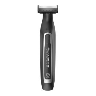 Тример за брада Rowenta TN6000F5, Hybrid Forever Sharp черен, водоустойчив 3-в-1, самонаточващи се остриета, 100% неръждаема стомана, автономност 120 мин, време за зареждане 1ч30мин, 3 гребена, четка за почистване и масло