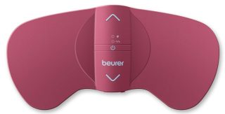 Beurer EM 50 Menstrual Relax, облекчава болки при менструация или ендометриоза, комбинация от топлина и TENS, 2 сменяеми гел тампона