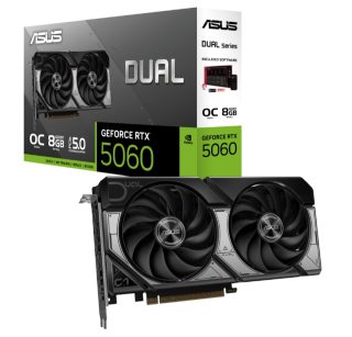 Asus Dual GeForce RTX 5060 8GB GDDR7 OC