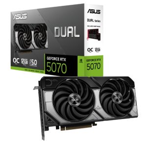 ASUS Dual GeForce RTX 5070 12GB GDDR7 OC