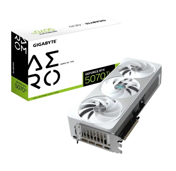 Gigabyte GeForce RTX 5070 Ti 16GB GDDR7 Aero OC