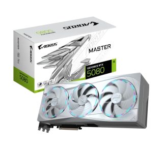 Gigabyte Aorus GeForce RTX 5080 16GB GDDR7 Master Ice