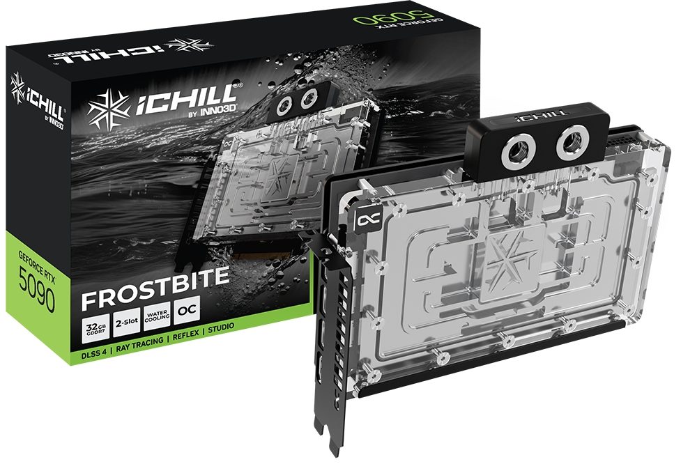 Inno3D GeForce RTX 5090 32GB GDDR7 iChill Frostbite