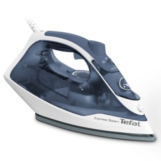 Ютия Tefal FV2837 Express Steam, синя, 2400W, 35g/min, 165g/min, AD, резервоар 270 ml, керамична подметка