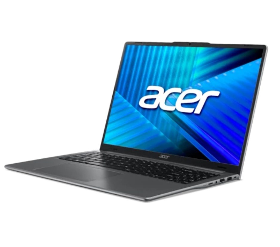 Acer Extensa 16 EXO16-51-55WJ, Intel Core Ultra 5 115U (до 4.2GHz, 10MB), 16" WUXGA (1920x1200) IPS, 16GB LPDDR5 (на борда), SSD 512GB PCIe, Intel Graphics, TPM 2.0, Wi-Fi 6, BT 5.1, FHD камера, без ОС, Lunar Grey