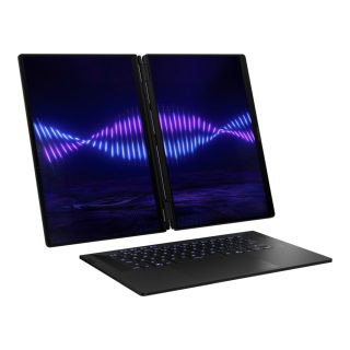 Asus ROG Zephyrus Duo 16, GX651AX-SR086X, Intel Ultra 9 16.0 OLED WQXGA+ 2880x1800 16:10 Bend+500nits (HDR 1100nits) Glare DCI-P3:100%, 120Hz, LPDDR5X 64GB (вградена), 2TB G4, RTX5090 24GB G5, Wi-Fi 7, Backlit Kbd 1-Zone RGB, Windows 11 Pro, Stell