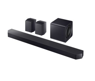 Samsung HW-Q990H Soundbar 11.1.4ch със субуфер и задни тонколони, модел 2026, черен