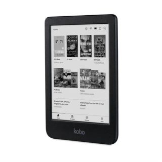 Kobo Clara BW четец за е-книги, E Ink Carta 1300 сензорен екран 6 инча, 1448 x 1072 пиксела, 16 GB, 1000 MHz/512 MB, 1 x USB C, 0.172 кг, безжична връзка, ComfortLight, 12 шрифта 50 стила 15 формата файлове поддържани естествено, черен
