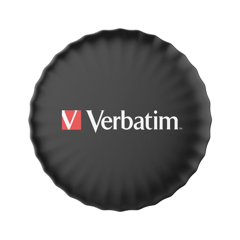 Verbatim MYFC-01B My Finder Coin Bluetooth предметен тракер, 1 бр., черен
