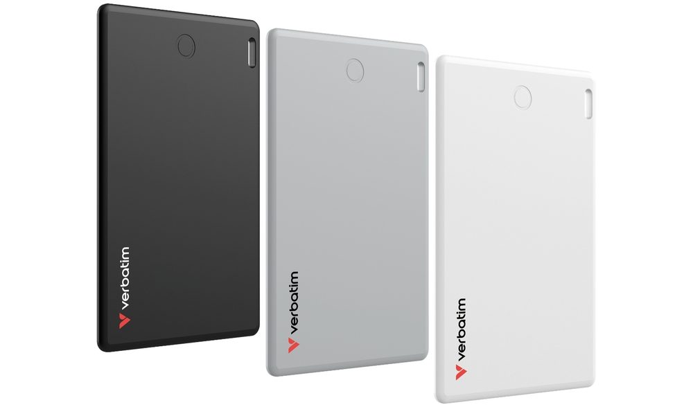 Verbatim MYFCR-03BSW My Finder Card Bluetooth устройство за проследяване от 3 броя Черен/Сребърен/Бял