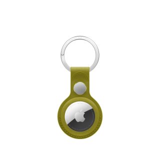 Apple AirTag FineWoven ключодържател - Chartreuse
