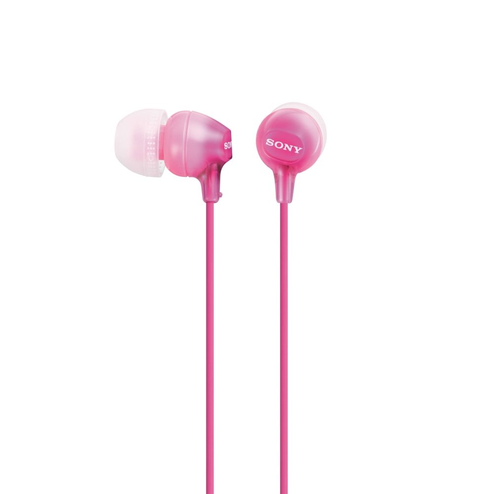Sony слушалки MDR-EX15LP розови