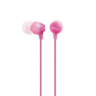 Sony слушалки MDR-EX15LP розови