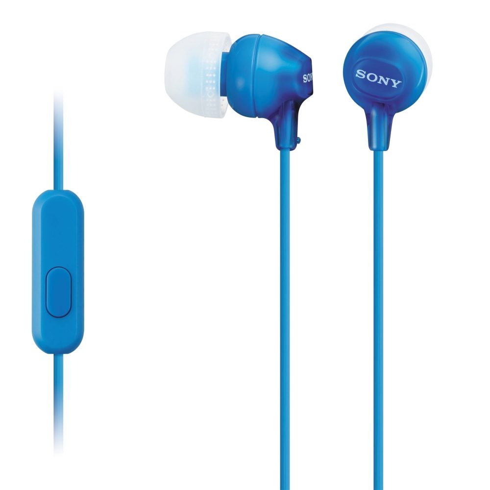 Sony Headset MDR-EX15AP син