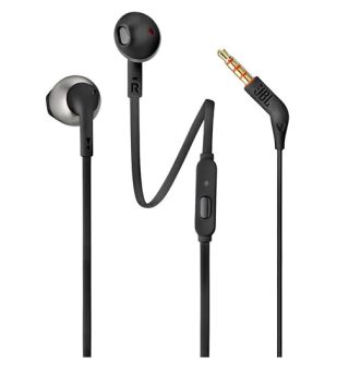 JBL T205 BLK In-ear слушалки
