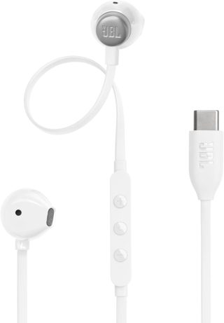 JBL T305C WHT USB-C слушалки