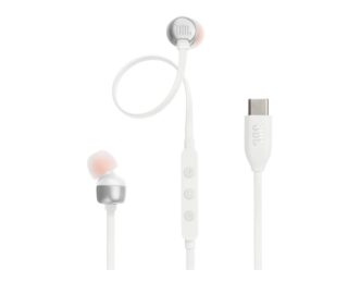 JBL T310C WHT USB-C In-ear слушалки