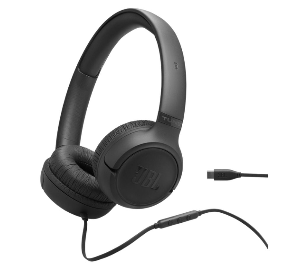 JBL Tune Over-Ear слушалки с кабел USB-C