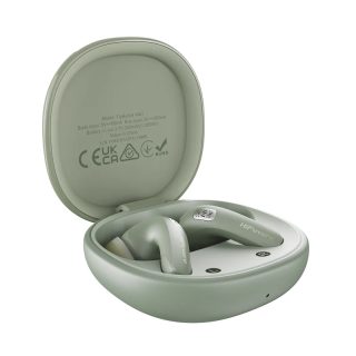 HiFuture FlyBuds 4 ANC Matcha Green, Active Noise Cancelling, 4 MICS ENC, Wireless 5.4, До 10 часа време на работа на батерия с едно зареждане, IPX5, Ultra Bass, До 35 часа време на работа на батерия комбинирано
