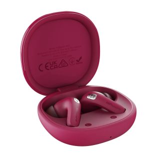 HiFuture FlyBuds 4 AI Hot Pink, Support AI Free Talk, Support 130+ Languages Translation, Translation, Active Noise Cancelling, 4 MICS ENC, Wireless 5.4, Up to 10 Hours Battery Life by one charge, IPX5, Ultra Bass, Up to 35 Hours Battery Life combined