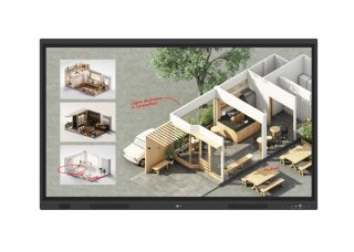 Интерактивен дисплей LG CreateBoard 55TR3DQ-B, 55" VA 4K UHD 3840x2160, 50 точки на докосване, Android 14, Wireless ScreenShare, 400 нита, CR 5000:1, RT 6.5ms, Landscape, HDMI, DP, USB-C, USB3.0, Wi-Fi, Bluetooth 5.3, говорител (20W x 2), RS232C, RJ45, RGB, Audio In/Out, PIP / PBP, черен