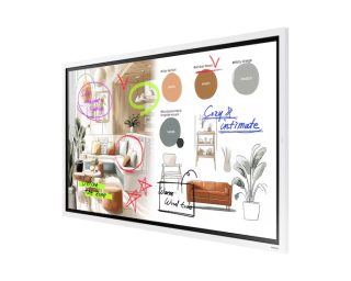 Samsung Flip PRO WM55F 55" 3,840 x 2,160 VA 450 cd/m2 TOUCH Wi-Fi Tizen 9 Speakers White