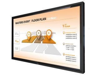 Philips 43BDL3452T/00 интерактивен дисплей, 43" T-Line; 18/7, UHD, basic failover, HEIR, 20 touch points, Android 8, CMND, WiFi, IR, OPS, 400cd