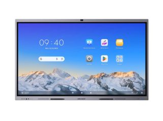 HIKVISION DS-D5C75RB/B 75" Интерактивен дисплей с IR 50 точки, 3840 x 2160, 400 нита, 8 MP камера, Android