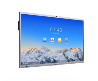 HIKVISION DS-D5C75RB/B 75" Интерактивен дисплей с IR 50 точки, 3840 x 2160, 400 нита, 8 MP камера, Android