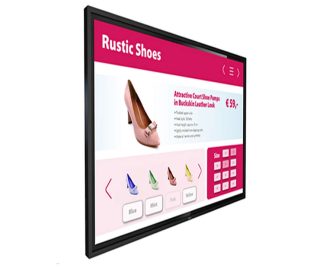 Philips интерактивен дисплей 55" T-Line; 18/7, UHD, basic failover, HEIR, 20 допирни точки, Android 8, CMND, WiFi, IR, OPS, 400cd