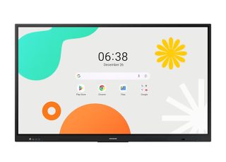 Samsung Interactive E-Board WA86F 86" Android OS 4K Digital Flipchart TOUCH, Mirroring, Wi-Fi, Черен