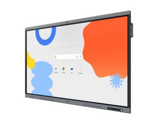 Samsung Interactive E-Board WA75FP 75" All-in-One Video Android OS 4K Digital Flipchart TOUCH 48MP Camera Wi-Fi, Черен