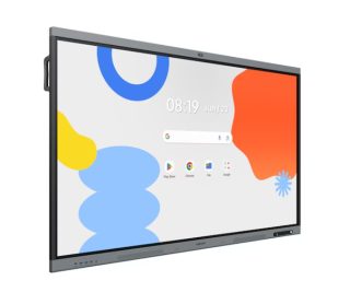 Samsung Interactive E-Board WA75FP 75" All-in-One Video Android OS 4K Digital Flipchart TOUCH 48MP Camera Wi-Fi, Черен
